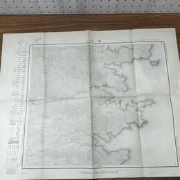 1_　岩手県 釜石 大日本帝国地理測量部 大正5年 1916年 五万分一之尺 臭いあり 010168