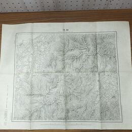 1_　新潟県 二十万分一之尺 陸地測量部 明治27年 1894年 第二師菅越後國西浦原郡 臭いあり 010172