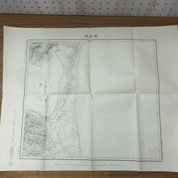 1_　青森県 野辺地 二十万分一之尺 陸地測量部 明治26年 1893年 第二師菅陸奥國上北郡 臭いあり 010174