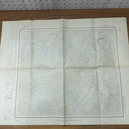 1_　岩手県 關 関 九戸 下閉伊郡 大日本帝国地理測量部 大正6年 1917年 五万分一之尺 臭いあり 010181