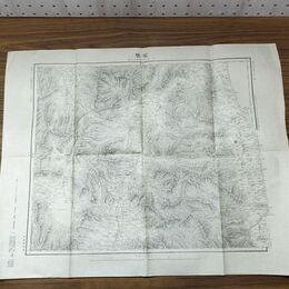 1_　福島 二十万分一之尺 陸地測量部 明治27年 1894年 臭いあり 010279