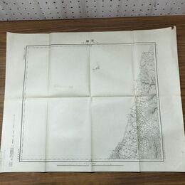 1_　酒田 山形県 二十万分一之尺 陸地測量部 明治27年 1894年 臭いあり 010280