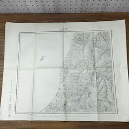 1_　村上 新潟県 二十万分一之尺 陸地測量部 明治27年 1894年 第二師越後國岩郡 臭いあり 010284