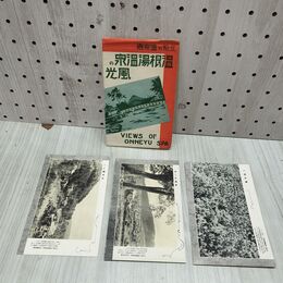 1_　計3枚 絵葉書 北見の温泉郷 温根湯温泉の風光 温泉場全景 市街全景 つつじ 北海道 020082
