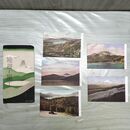 1_　絵葉書 5枚 岡田紅陽撮影 箱根と富士 ポストカード 010065