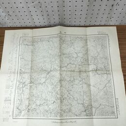 1_　岩手県 千厩 宮城 大日本帝国地理測量部 大正5年 1916年 五万分一之尺 臭いあり 010237