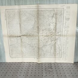 1_　岩手県 花輪 秋田 青森 大日本帝国地理測量部 大正6年 1917年 五万分一之尺 臭いあり 010243