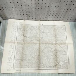 1_　岩手県 大野 九戸 大日本帝国地理測量部 大正6年 1917年 五万分一之尺 臭いあり 010245
