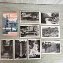 1_　絵葉書 8枚 國幣中社 日光二荒山神社 昭和8年 1933年 はがき 臭いあり 020213
