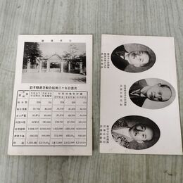 1_　計2枚 絵葉書 岩手県 産業組合 志村源太郎 後藤祐明 久米成夫 030213