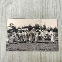 1_　絵葉書 参差踊 岩手県 盛岡 名物 さんさ踊り 030245