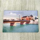 1_　絵葉書 岩手県 盛岡 中の橋と盛岡銀行 赤レンガ 絵はがき中ノ橋 中津川 030253