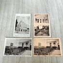 1_　計4枚 絵葉書 株式会社 岩手銀行 赤レンガ はがき 日出館 中ノ橋 紺屋町 辰野金吾 030258