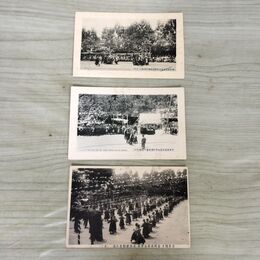 1_　絵葉書 計3枚 岩手県立盛岡高等女学校 春季運動会記念 230032