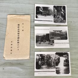 1_　絵葉書 計3枚 岩手県 懸社志和稲荷神社絵はがき 御神木 大鳥居 170012