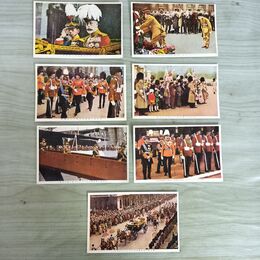 1_　絵葉書 計7枚 東宮殿下 英国皇帝 近衛軍 170240