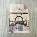 1_　絵葉書 新橋 満州軍総司令部印 1銭5厘切手 240016