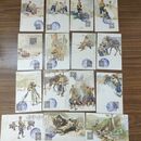 1_　絵葉書 計15枚 陸軍凱旋観兵式記念 明治 軍事郵便 5厘切手 270253