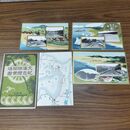 1_　計4枚 絵葉書 大湊線開通 記念絵葉書 鉄道省盛岡建設事務所 絵はがき 岩手県 230053