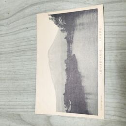 1_　絵葉書 盛岡名所 北上川より岩手山を望む 日出館 010186