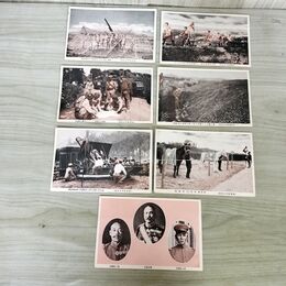 1_　計7枚 絵葉書 陸軍特別大演習 絵はがき 軍隊 軍事 ミリタリー 020146