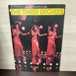 1_　パンフレット スリーディグリーズ THE THREE DEGREES ポスター付 020274