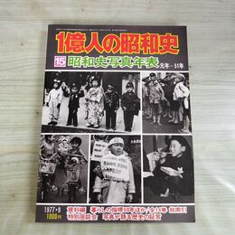 1_　1億人の昭和史 15 昭和史写真年表 昭和52年 1977年 050036