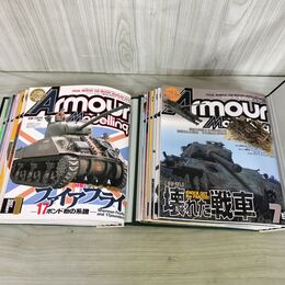 1_　計12冊 アーマーモデリング 2007年1月~12月号 年揃い No.87~98 バインダー付 150015