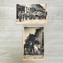 1_　絵葉書 計2枚 ガソリン喞筒購入記念 盛岡消防組第八部 8部 絵はがき 岩手県 080193