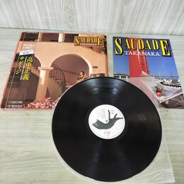 1_　LP 帯付き 高中正義 Saudade サダージ KITTY 28MS 0015 090159