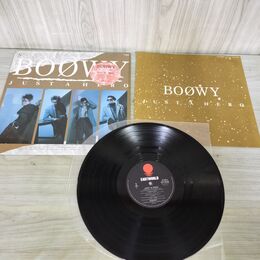 1_　LP BOOWY JUST A HERO ジャストアヒーロー 氷室京介 布袋寅泰 WTP-90389 Eastworld 210138
