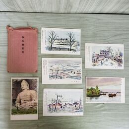 1_　計6枚 絵葉書 恤兵 日本軍絵葉書 陸軍 朝鮮 満州 北満風景 昭和14年7月 1939年 150217
