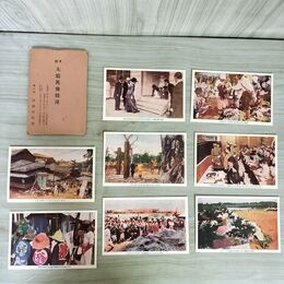 1_　計8枚 絵葉書 帝都 大震災後状況 岡田精弘堂 東京 関東大震災 戦前 290041