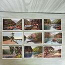 1_　計9枚 絵葉書 京都名所 嵐山 渡月橋 嵐山温泉 千鳥ヶ淵 260020