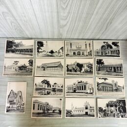 1_　計15枚 まとめ 絵葉書 開道五十年記念北海道博覧会 50年 朝鮮館 台湾館 290225