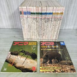 1_　計50冊 アニマ 1976年～1982月 昭和51年～昭和57年 不揃い 平凡社 030017