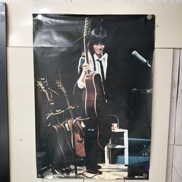 1_　ポスター 長渕剛 東芝EMI 5940mm×8410mm A1サイズ 大判 初期 000361