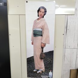1_　ポスター 田中裕子 サントリー 樹氷 420mm×1190mm 販促用 非売品 190013