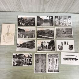 1_　大宰府 天満宮 寶物 宝物 絵葉書 13枚入 官幣中社大宰府神社社務所発行 300022