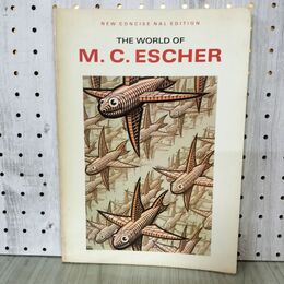 1_　洋書 マウリッツ・エッシャー 作品集 The WORLD of M.C.Escher 300292