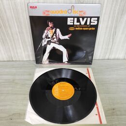 1_　LP Elvis Presley エルヴィス プレスリー オン・ツアー インニューヨーク R4P-5032 CD-4 4チャンネル盤 090011