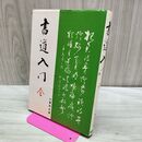 1_　書道入門 全 大貫思水 昭和56年 1981年 カビ臭あり 280130