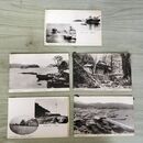 1_　計5枚 絵葉書 山田名勝風景宣伝部発行 関口不動尊 全景 港 岩手県 下閉伊郡 山田町 170466